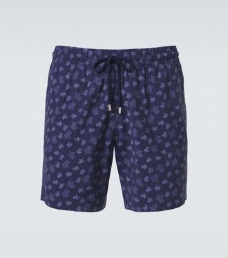 Vilebrequin Printed wool swim trunks