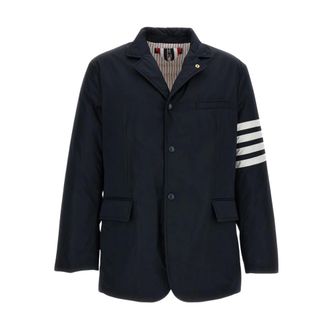 Thom Browne Hombre, Chaquetas, Azul, Talla: L