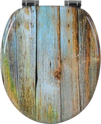 Woltu Tapa De Wc Tapa De Inodoro Asiento De Inodoro Bisagra De Cierre Suave Instalar R&aacute;pida Antibacteriano H - Woltu