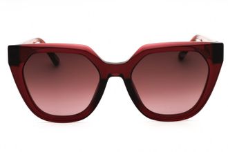 Chopard SCH377M Cat Eye Acetate Sunglasses - Burgundy