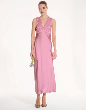 Omnes Womens Nova Dress in Vintage Pink - Size: 20