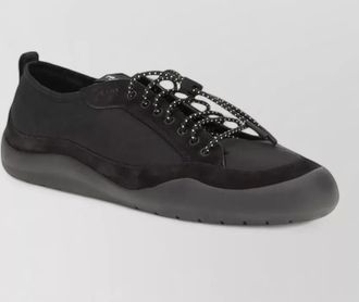 Prada leather low-top sneakers