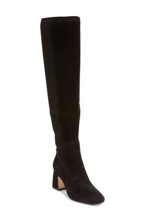 Cole Haan Georgette Over the Knee Boot in Black Suede at Nordstrom Rack, Size 5.5