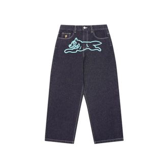 Icecream Icecream - Running Dog Triple Scoop Jeans - Heren - Jeans - Blauw - Maat: W30 Katoen