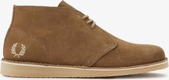 Fred Perry Mens Fred Perry B9352 Hawley Suede Boot - Marsh Brown - Size: UK10/EU44