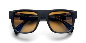 Etnia Barcelona Sunset Hills Polarized BKBL Mens Sunglasses Black Size 54