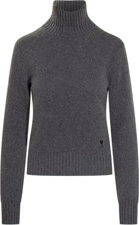 Ami Sweaters Blacks And Greys