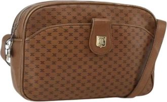 Celine Pre-owned Cross Body Bags, female, Brown, Size: ONE SIZE Pre-owned Plastic Crossbody Bag