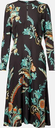 Etro Abito midicon stampa floreale