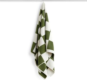 HAY Check Badetuch, 70 x 136 cm, matcha
