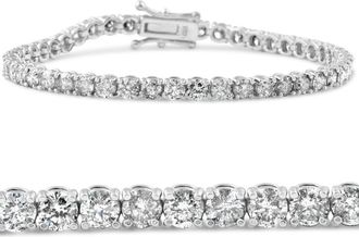 Pompeii3 6ct TDW Diamond Tennis Bracelet 14K White Gold 7 Inches