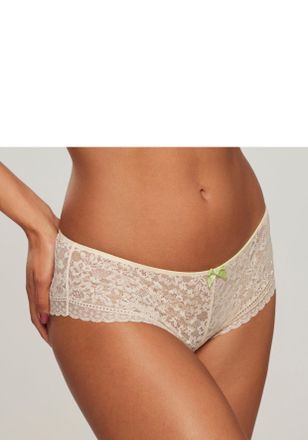 Vivance Panty VIVANCE Viola, Damen, Gr. 44/46, beige (puder, limone), Microtouch, Obermaterial: 87% Polyamid, 13% Elasthan, k&ouml;rpernah, Unterhosen Panty, aus S