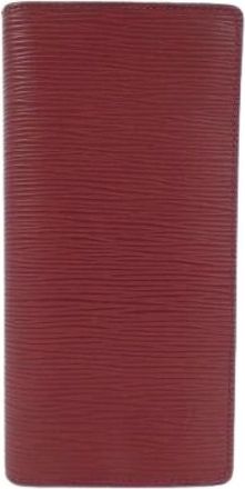 Louis Vuitton Pre-owned Wallets, male, Red, Size: ONE SIZE Pre-owned Leather wallets