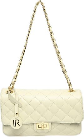 Isabella Rhea Beige Rundleer Tas