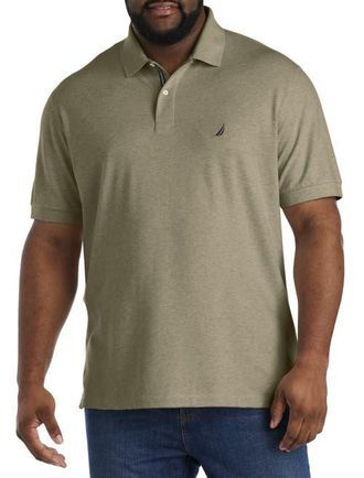 Nautica Big & Tall Stretch Piqu&eacute; Polo Shirt in Combolivhr at Nordstrom, Size Xx-Large