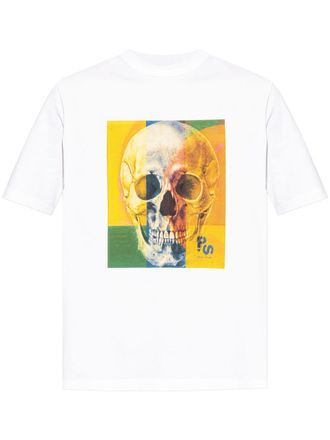 Paul Smith printed t-shirt - White
