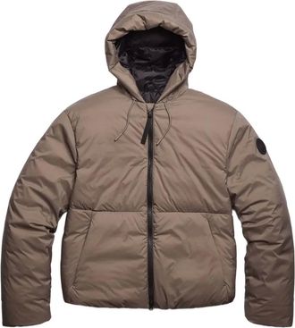 Canada Goose hooded padded jacket - Neutrals