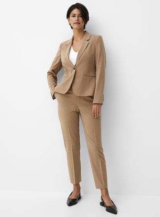 Contemporaine Womens Stretch ankle pant Fit: Slim leg, high rise