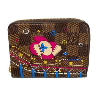 Louis Vuitton Ebene Coin Purse/Coin Case (Pre-Owned)