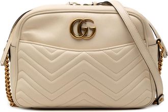 Gucci Pre-owned Gucci GG Marmont Matelasse Leather Crossbody Ladies R4AZ6DFA4UE4MAOE
