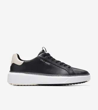 Cole Haan Womens GrandPr&oslash; Topspin Waterproof Golf Shoes - Black Size 8.5