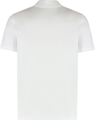 A.P.C. Mens Cotton-Piqu&eacute; Polo Shirt White T-shirts And Polos