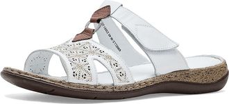 Spring Step Virelle Womens Sandals White : EU 41 (US Womens 9.5-10) M, Leather