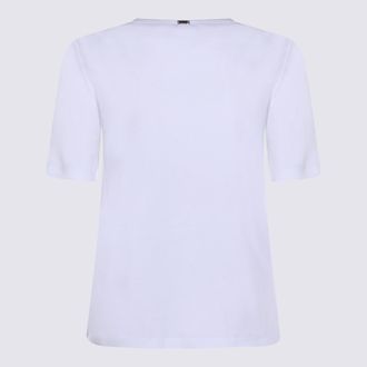 Herno Womens T-Shirts And Polos White _100 % Co