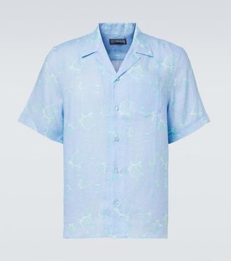 Vilebrequin Printed linen shirt
