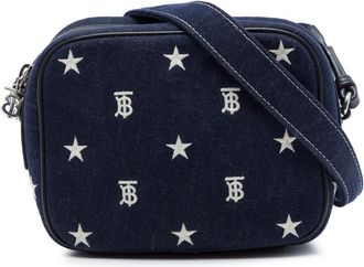 Burberry Pre-owned Burberry Denim TB Logo Kids Star Camera Bag Unisex OBHDKGWRDXITBI66
