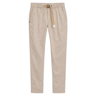 White Sand Slim-fit Trousers, male, Beige, Size: 2XL Slim Belted Trousers