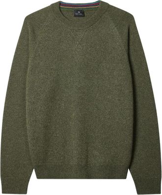 Paul Smith Rondgebreide trui - Heren - Ronde hals truien - Groen - L - Truien & Vesten