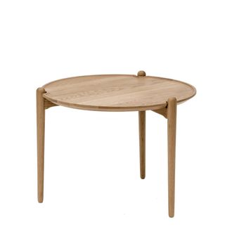 Design House Stockholm Aria Beistelltisch high, &Oslash; 60 x 46 cm, Eiche
