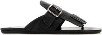 Prada Black Open Toe Sandals