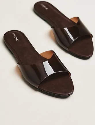 Maeve Pointed Toe Slip On Jelly Sandals