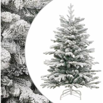 vidaXL Vidaxl - Rbol De Navidad Artificial Con Bisagras Y Nieve Flocada 150 Cm