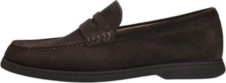 HUGO BOSS Sienne Loafer - Heren - Loafers - Bruin - 44 EU - Schoenen