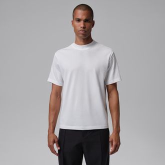 Nike Jordan Mens Jordan Sport Dri-FIT Mock-Neck Golf Top in White | IB2831-100