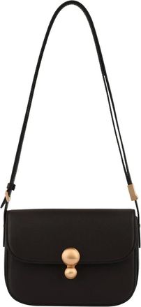 Pourchet Tassen, Dames, Bruin, ONE Size, Leer, Intro Crossbody Bag