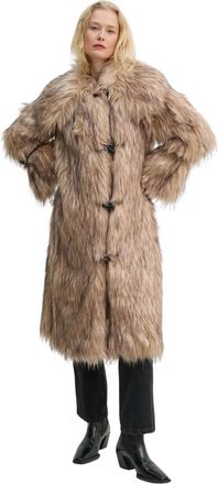 By Malene Birger Jassen, Dames, Beige, S, Wol, Graca Coat