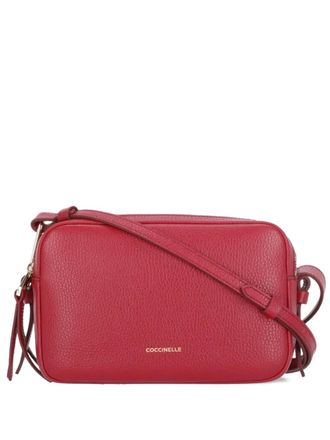 Coccinelle small Mallory leather cross body bag - Red