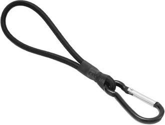 OEM Cuerdas Con Ganchos - Cable El&aacute;stico De Sujeci&oacute;n - Para Asegurar Equipos De Camping - Mecanismo De Bloqueo Seguro - 22 X 3,2 Cm - Negro