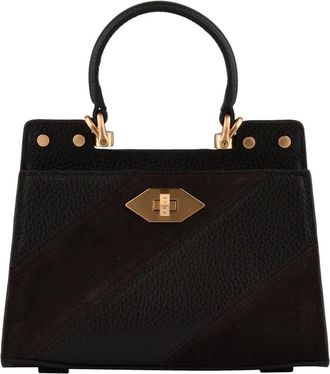 Pourchet Trianon Daim - Dames - Handtassen - Veelkleurig - ONE Size - Su&egrave;de - Tassen