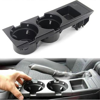 OEM Portavasos Para Consola Central. Portavasos Doble Para E46 Con Montaje Seguro Y Dise&ntilde;o De F&aacute;cil Acceso