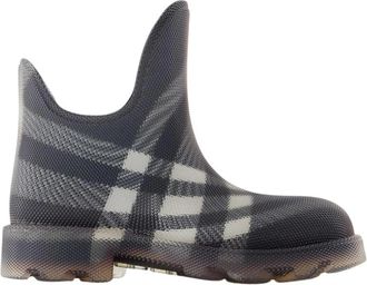 Burberry Geruite Regenlaarzen - Dames - Regenlaarzen - Veelkleurig - 37 EU - Schoenen