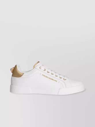 Dolce & Gabbana leather low-top sneakers