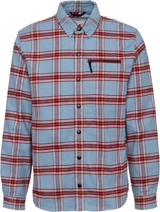 Aztech Mountain Camicia da sci Loge Peak con zip - Blu