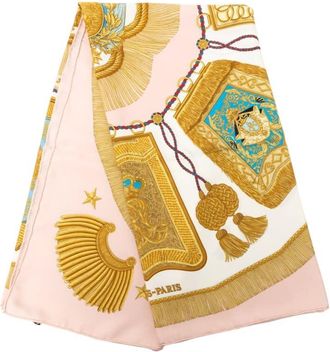 Herm&egrave;s Pre-owned Hermes Poste et Cavalerie Silk Scarf 90 Ladies EVIBL9A43C0XPQ3D