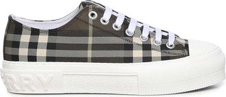 Burberry Check Nylon Blend Sneaker