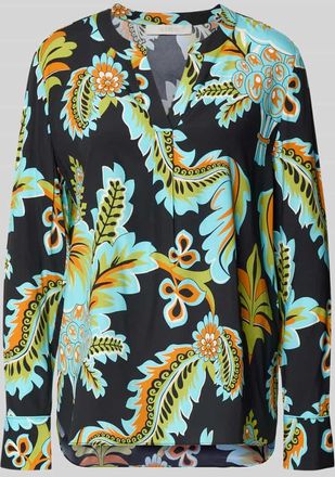 Herzen&rsquo;s Angelegenheit Regular Fit Bluse aus Seide-Elasthan-Mix in Black, Gr&ouml;&szlig;e 34